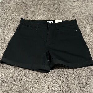 LC Lauren Conrad Black Jean Shorts